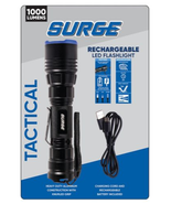 Surge 1,000 Lumen Rechargeable Tactical LED Flashlight, HHL3080AS - £56.54 GBP