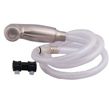 Stainless Replacement Kitchen Side Spray Head And Hose Assembly With Dur... - £69.04 GBP