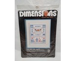 Dimensions Home Sweet Home Sampler Counted Cross Stitch 11&quot; X 14&quot; - £23.35 GBP