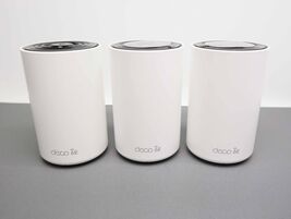 TP-Link Deco XE75 Pro AXE5400 Tri-Band Wi-Fi 6E Whole Home Mesh System 3-Pack image 2