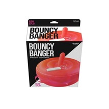 Bouncy Banger Inflatable Cushion w/Vibrating Dildo - $36.47