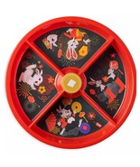 Disney Lunar New Year Lazy Susan Sectional Serving Dish Rotating Spinnin... - $49.49
