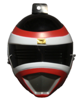 Power Rangers Red Power Ranger Halloween Mask Pvc Child Size - £10.08 GBP