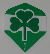 1 set (3 flights) Xtra Strong Ruthless Standard &#39;Irish Clover&#39; flights - $2.70