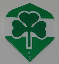 1 set (3 flights) Xtra Strong Ruthless Standard &#39;Irish Clover&#39; flights - £2.15 GBP