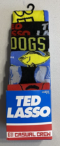 TED LASSO 6 Pair of Casual Crew Socks Fits Shoe Size 8-12 New - $17.99