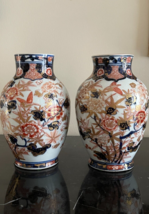 Antique Pair of Japanese Porcelain Imari Vases - $792.00