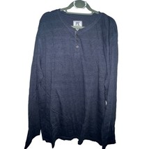 PX Clothing Shirt Henley Long Sleeve Blue Men Size XXL Casual Outdoor Co... - $182.82 MXN