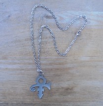 Prince Artist Symbol Pendant with metal chain - $11.29