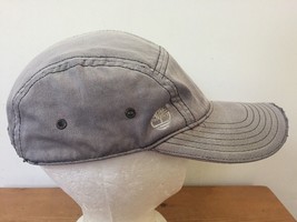 Timberland 100% Cotton Grey Khaki Adjustable Strap Back Baseball Hat Cap... - £19.95 GBP