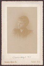 Clara Hoyt Cabinet Photo High School Class 1997 - Palmer, Massachusetts - £13.98 GBP