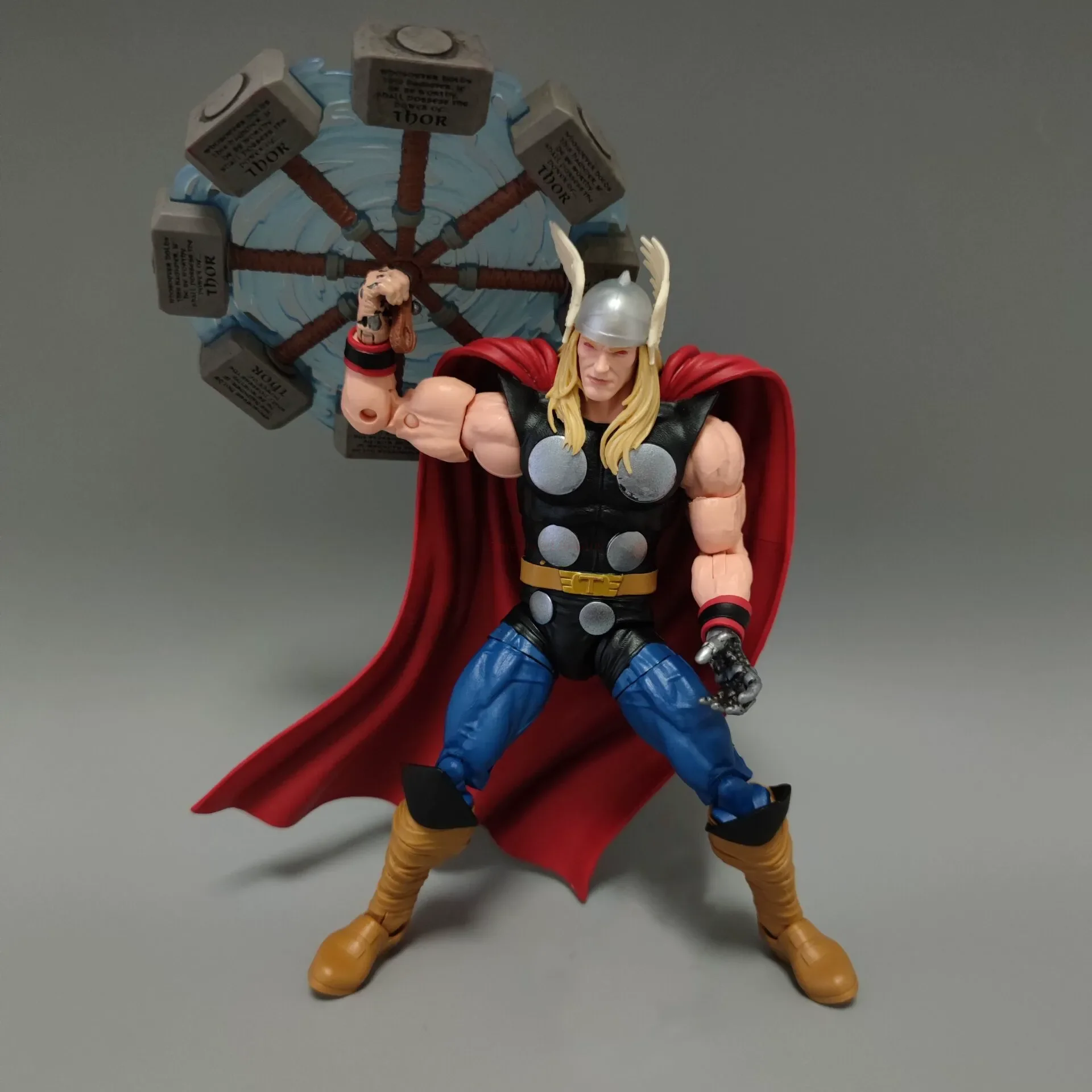 Marvel Legends Ragnarok Mechanica Super Hero Thor&#39;s Spinning Hammer Accessory 6 - £17.69 GBP