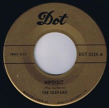 The Surfaris Wipeout 45 rpm Surfer Joe Canadian Pressing - $4.94