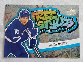 2022 - 2023 Mitch Marner Upper Deck Free Styles FS-16 Toronto Maple Leafs Insert - £4.70 GBP
