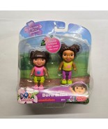Dora Explorer &amp; Me Playtime Together 2 Pack 3&quot; Figures 2012 Fisher Price  - £17.98 GBP