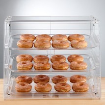 PASTRY SELF SERVE DISPLAY CASE 3 TRAYS BAKERY DELI CONVENIENCE STORE CAN... - £234.31 GBP