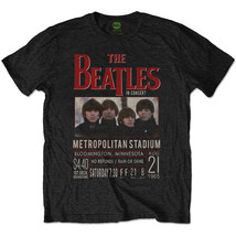 The Beatles Minnesota 1965 Official Tee T-Shirt Mens Unisex - £25.10 GBP