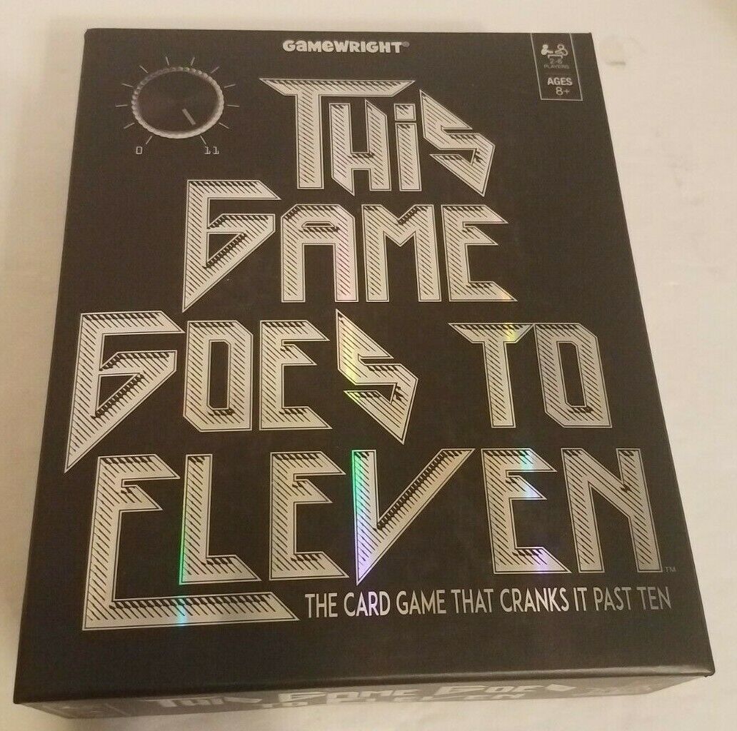 This Game Goes to Eleven - Brand New Sealed Card Game by Gamewright Ages 8+ - $14.55