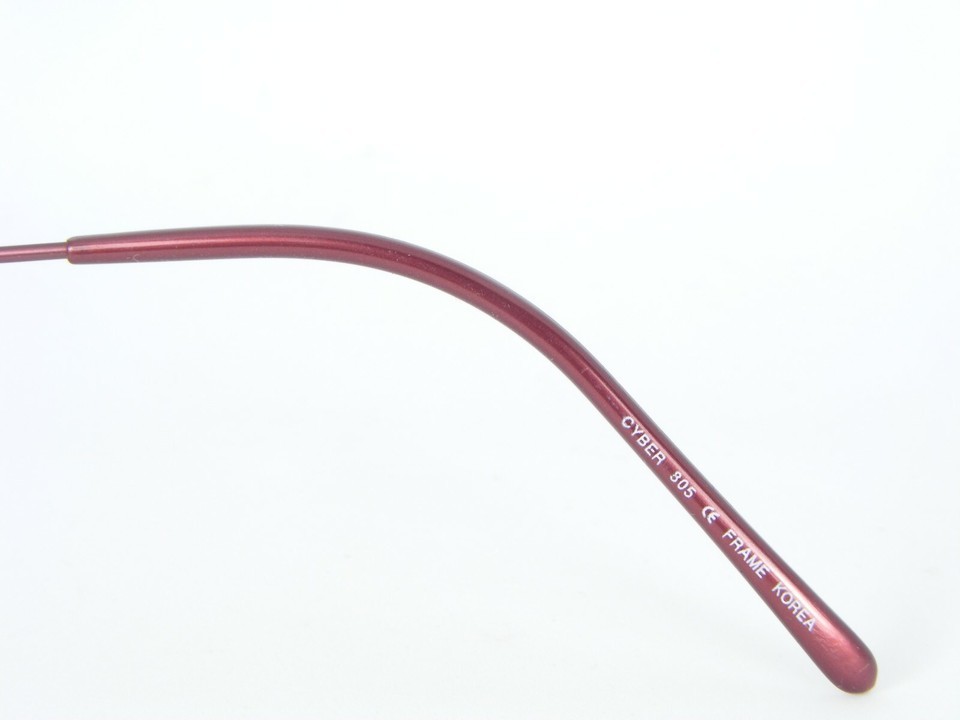 ST. MORITZ CYBER 805 WINE MATT EYEGLASSES GLASSES METAL FRAME 44-19-140mm "READ" Item image 9