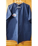 Spectrum Size Med. Medical Scrub Top Uniform Dark Blue Monogrammed  - €4,18 EUR