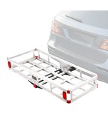 VEVOR Hitch Cargo Carrier - 500lb Trailer Hitch Mounted Rack with Waterp... - $208.43 CAD