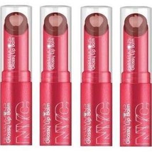 LOT OF 4 – NYC New York Color Applelicious Glossy Lip Balm, Chocolate Ap... - $39.90