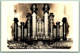 RPPC Great Organ at Mormon Tabernacle Salt Lake City Utah UT UNP Postcard H7 - £8.47 GBP