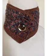 Crochet neck warmer, cowl, infinity scarf - $568.63 MXN