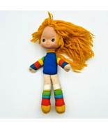 Rainbow Brite 10” Doll Plush Body Orange Yarn Hair Hallmark Mattel -Vint... - €17,14 EUR