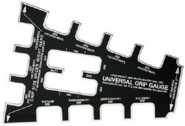 UNIVERSAL GOLF CLUB GRIP GUAGE FOR MEASURING GRIP AND SHAFT SIZES. - £59.61 GBP