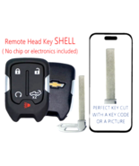 KEY CUT + Remote Key SHELL For Chevrolet Silverado 2019-2020  13529632 H... - $41.40 CAD
