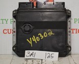 2010 Toyota Yaris Engine Control Unit ECU 8966152L70 Module 125-3A1 - £34.25 GBP