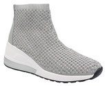 Aqua College Women Wedge Heel Sock Sneakers Kandice Size US 7M Grey Ston... - $39.60
