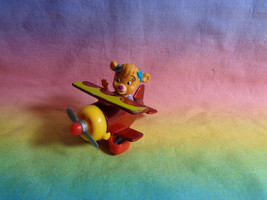 Vintage 1989 McDonald&#39;s Disney Tailspin Girl Molly Red Diecast Metal Airplane  - £1.96 GBP