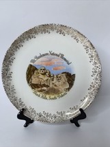 Vintage Enco Views of America Series Mt. Rushmore Collectors Plate 22K Gold Trim - £5.57 GBP