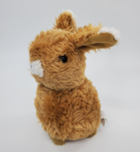 Walmart Bunny Rabbit Tan Brown White Plush 7&quot; Stuffed Animal Easter Toy B96 - £7.85 GBP