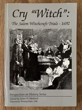Cry “Witch” The Salem Witchcraft Trials-1692 Inscribed by Author Juliet Mofford - £28.44 GBP