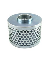 Steel-Plated Round Hole Suction Strainer Filter For Pumps From Qwork Wit... - $31.94