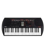 Casiotone Mini Keyboard SA-81 with Piano tones, Black - $226.19 CAD
