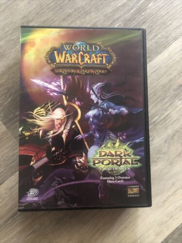 New Sealed World of Warcraft  Dark Portal Trading Cards Starter Box. Pre Owned. - $6.93