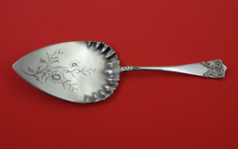 Pattern Unknown by Wood and Hughes Sterling Silver Pie Server FH AS BC 7 7/8&quot; - £224.06 GBP