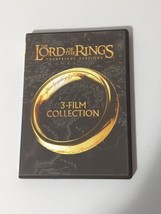 The Lord of the Rings: 3-Film Collection (DVD, 2014, 3-Disc Set, Theatrical... - $7.13