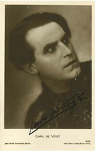 Carl De Vogt (1926) Original German Silent Film Postcard Signed By Carl De Vogt - £98.32 GBP