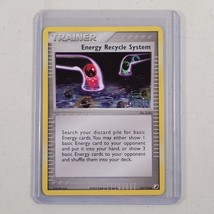 Pokemon Card EX Unseen Forces Energy Recycle System Reverse Holo 81/115 Stamped - $6.48