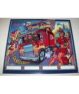 Bally Truck Stop Pinball TRANSLITE Original NOS Game Artwork Big Rig Tru... - $161.99