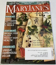 Mary Jane&#39;s Farm Magazine Back Issue Oct/Nov 2021 Eat Feel Live Better - £7.83 GBP