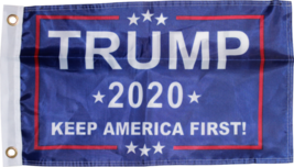 President Trump 2020 Keep America First 4&#39;X6&#39; Huge 45TH American President Flag - £28.71 GBP