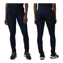 prAna Sienna Jean Deep Blue Skinny Stretch Denim Women Size 4 Tall Dark ... - $40.90