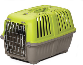 MidWest Spree Pet Carrier Green Plastic Dog Carrier X-Small - 2 count Mi... - £73.48 GBP