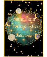 Same Hour/Within Hours Fortune Teller Subscription With A TimeFrame By E... - $146.00